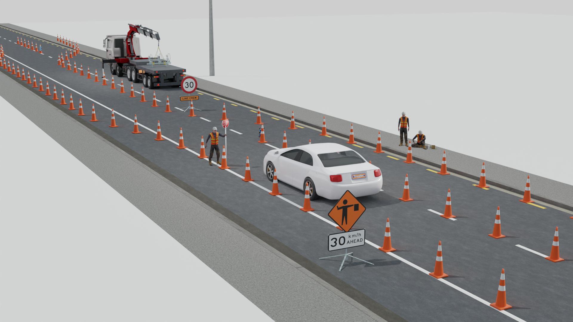 10 - Roadworks